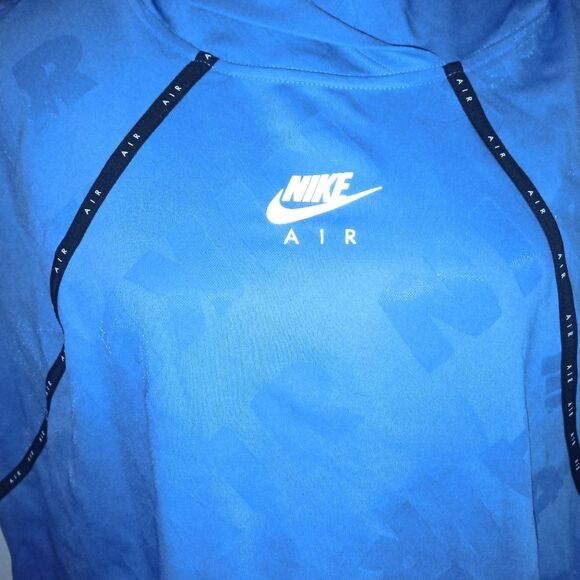 Nike Air Woman's Blue  Hooded Dri Fit vest size XXL - Picture 4 of 7